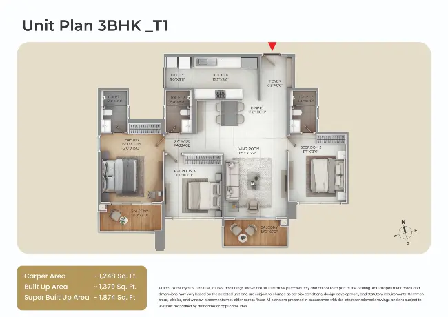 bangalore flat price 3bhk
